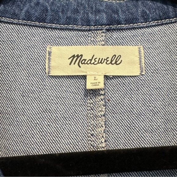 Madewell Denim Jumpsuit Large - Picture 10 of 10